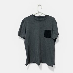 Kuhl Wildfibre Pocket Crew Neck Gray T-Shirt Men's - Large